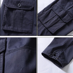 Mens Overalls Pockets Cargo Pants