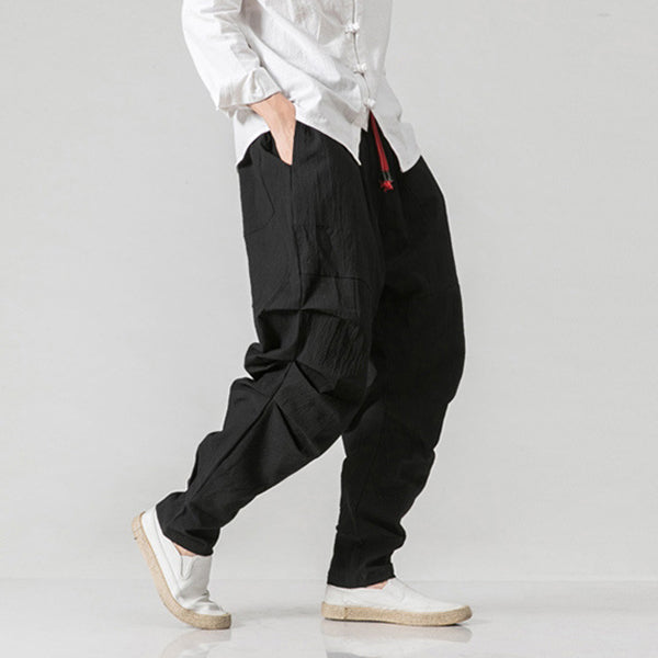 Loose Linen Trousers