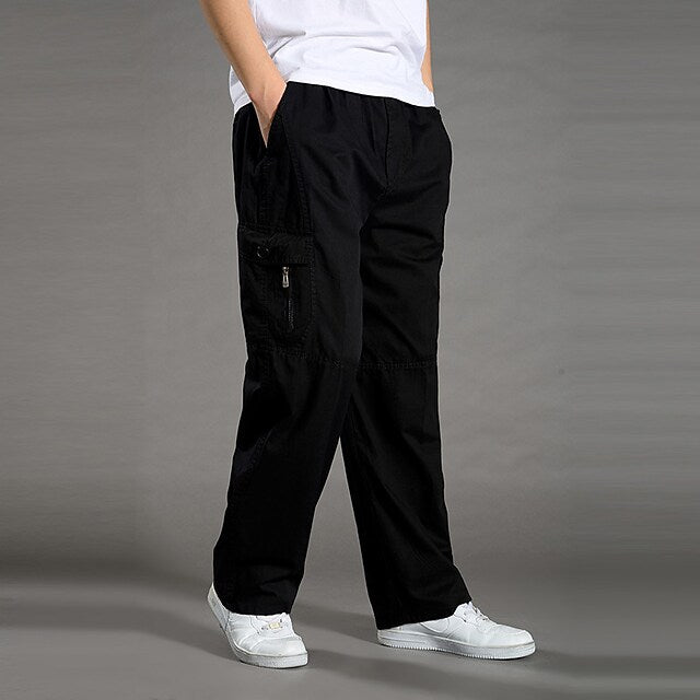 [M-6XL] Men's Plus-size Pockets Trousers