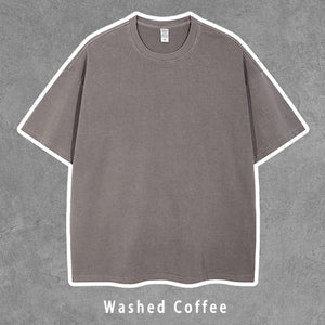 100% Cotton Washed Loose T-shirts