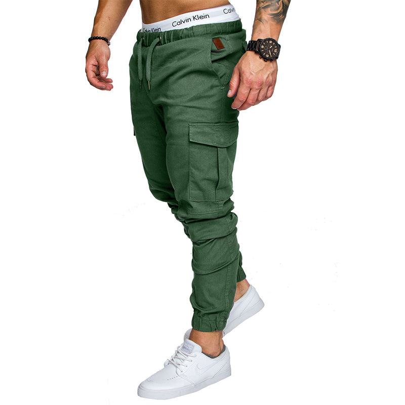 Mens Daily Causal Drawstring Pants