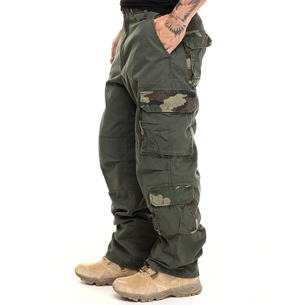 Vintage Accent Paratrooper Trousers