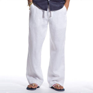 Mens Casual Linen Pants