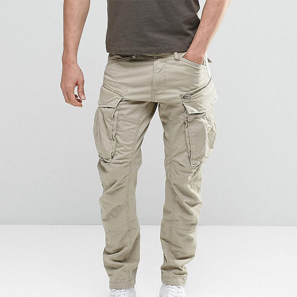 3D Tapered Zip Cargo Pants