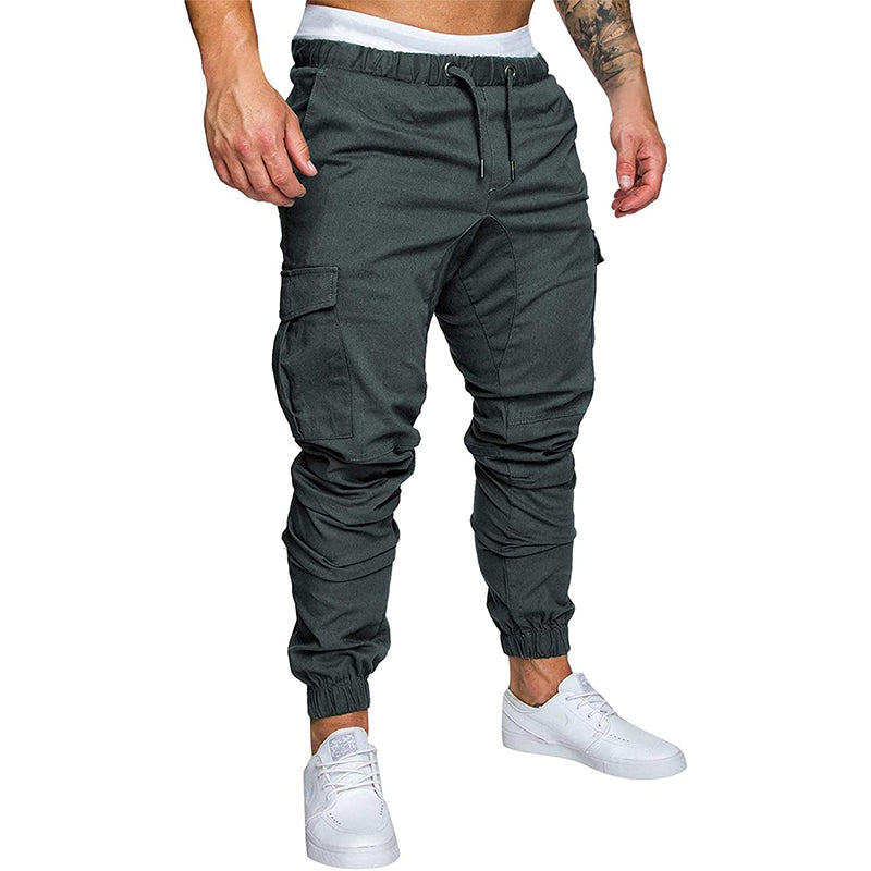 Mens Daily Causal Drawstring Pants