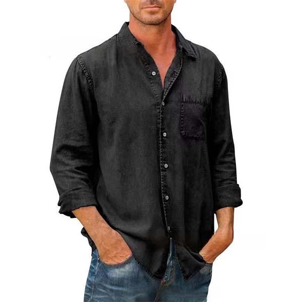 Men's Natural Linen Shirts