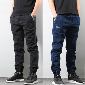 Denim Cargo Jeans