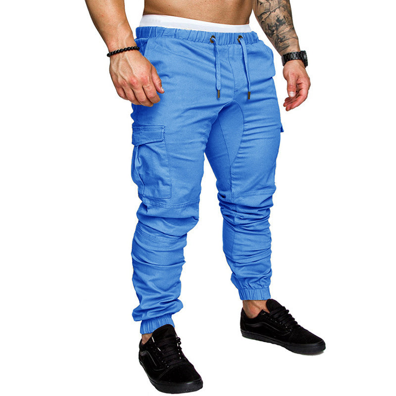 Mens Daily Causal Drawstring Pants