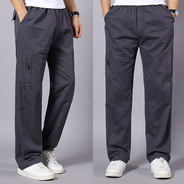 [51.6inch / 131cm Waist] Men's Plus-size Trousers