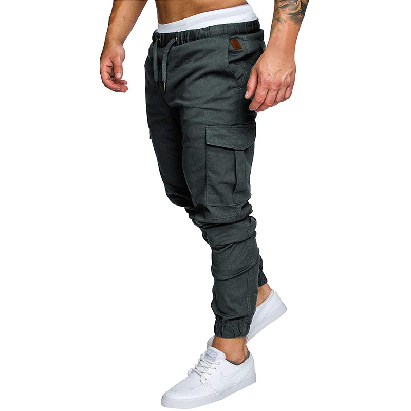 Mens Daily Causal Drawstring Pants