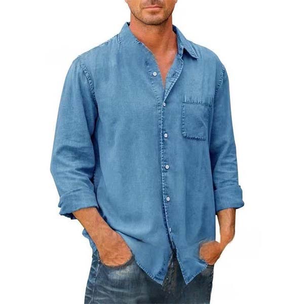 Men's Natural Linen Shirts