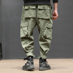 Men's Plus Size Loose Cargo Pants