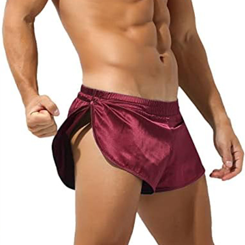 Silky Jockstrap Shorts