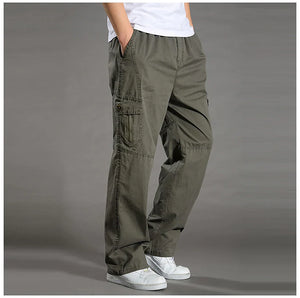 [M-6XL] Men's Plus-size Pockets Trousers