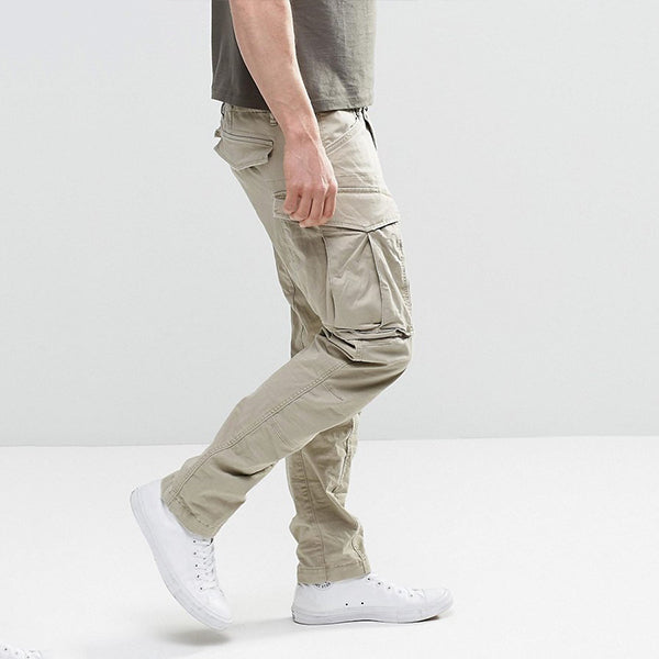 3D Tapered Zip Cargo Pants