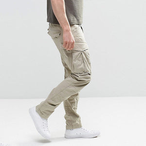 3D Tapered Zip Cargo Pants