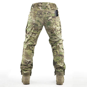 Survival Tactical Gear Pants with Knee Pads Hunting Paintball Airsoft BDU Military Camo Combat Trousers for Men