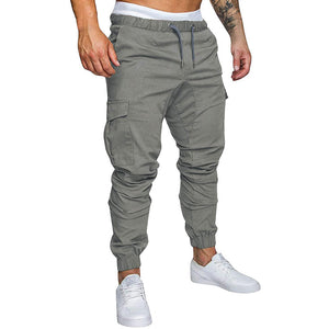 Mens Daily Causal Drawstring Pants