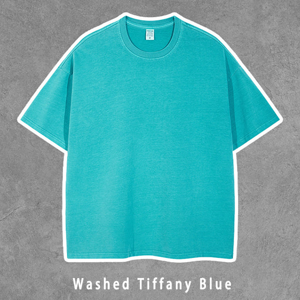 100% Cotton Washed Loose T-shirts