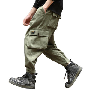 Men's Plus Size Loose Cargo Pants