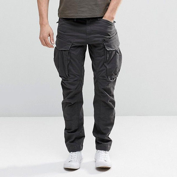 3D Tapered Zip Cargo Pants