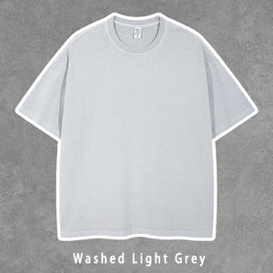 100% Cotton Washed Loose T-shirts