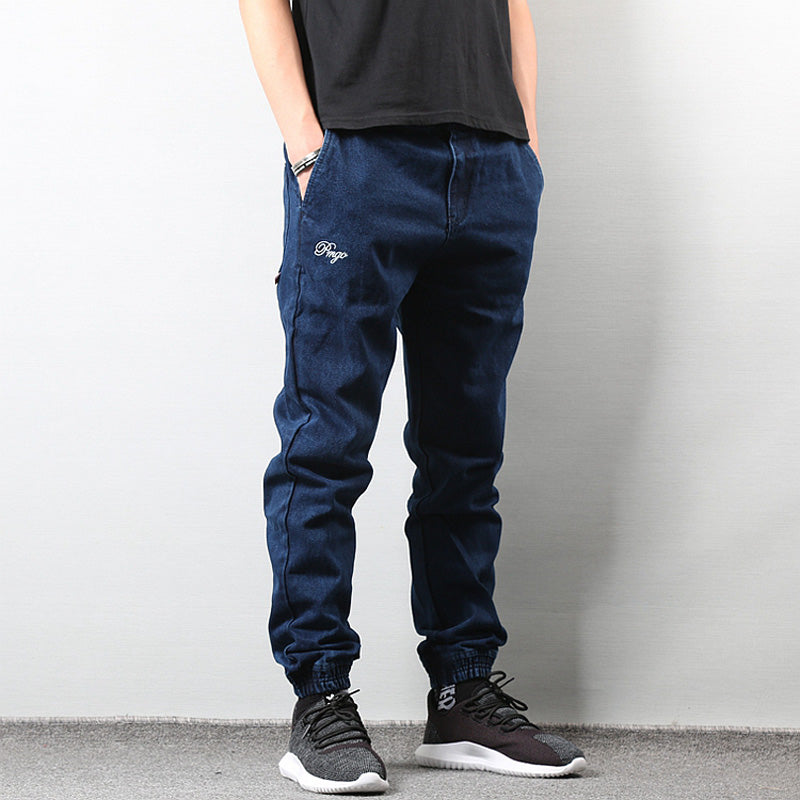 Denim Cargo Jeans