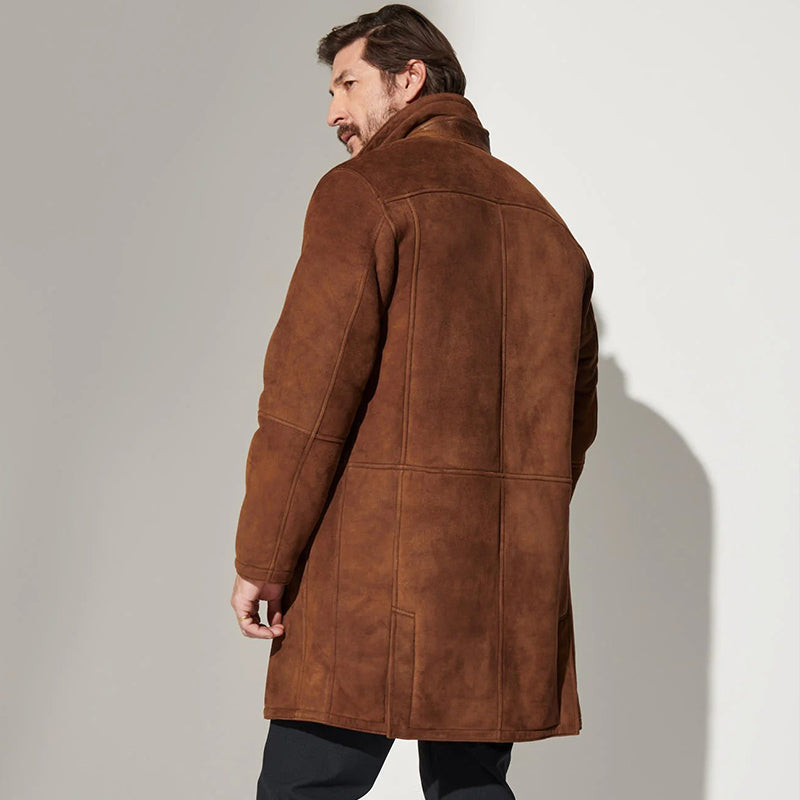 Mckinley Cappuccino Shearling Sheepskin Coat