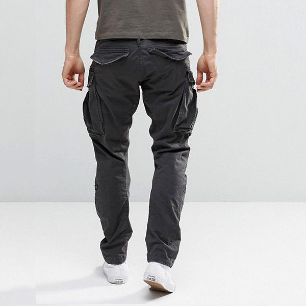 3D Tapered Zip Cargo Pants