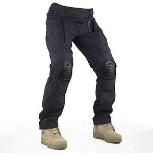 Survival Tactical Gear Pants with Knee Pads Hunting Paintball Airsoft BDU Military Camo Combat Trousers for Men