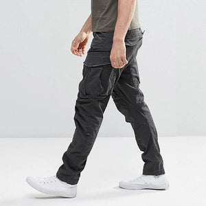 3D Tapered Zip Cargo Pants