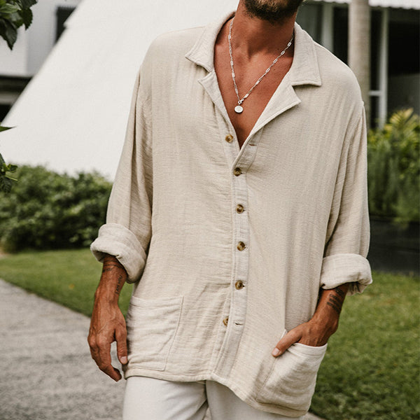 Long Sleeve Linen Shirt