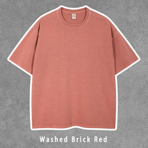 100% Cotton Washed Loose T-shirts