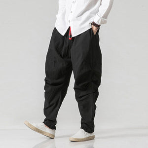 Loose Linen Trousers