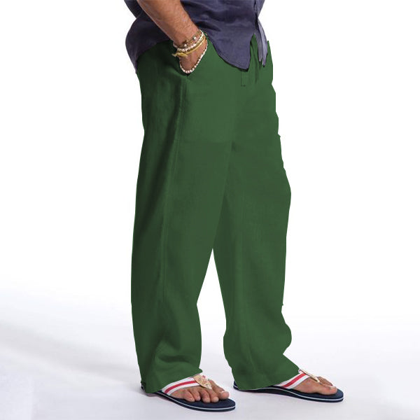 Mens Casual Linen Pants