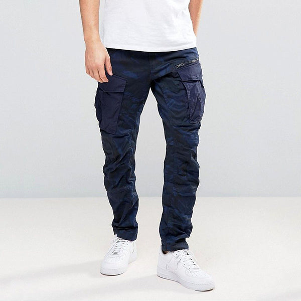 3D Tapered Zip Cargo Pants