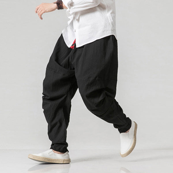 Loose Linen Trousers